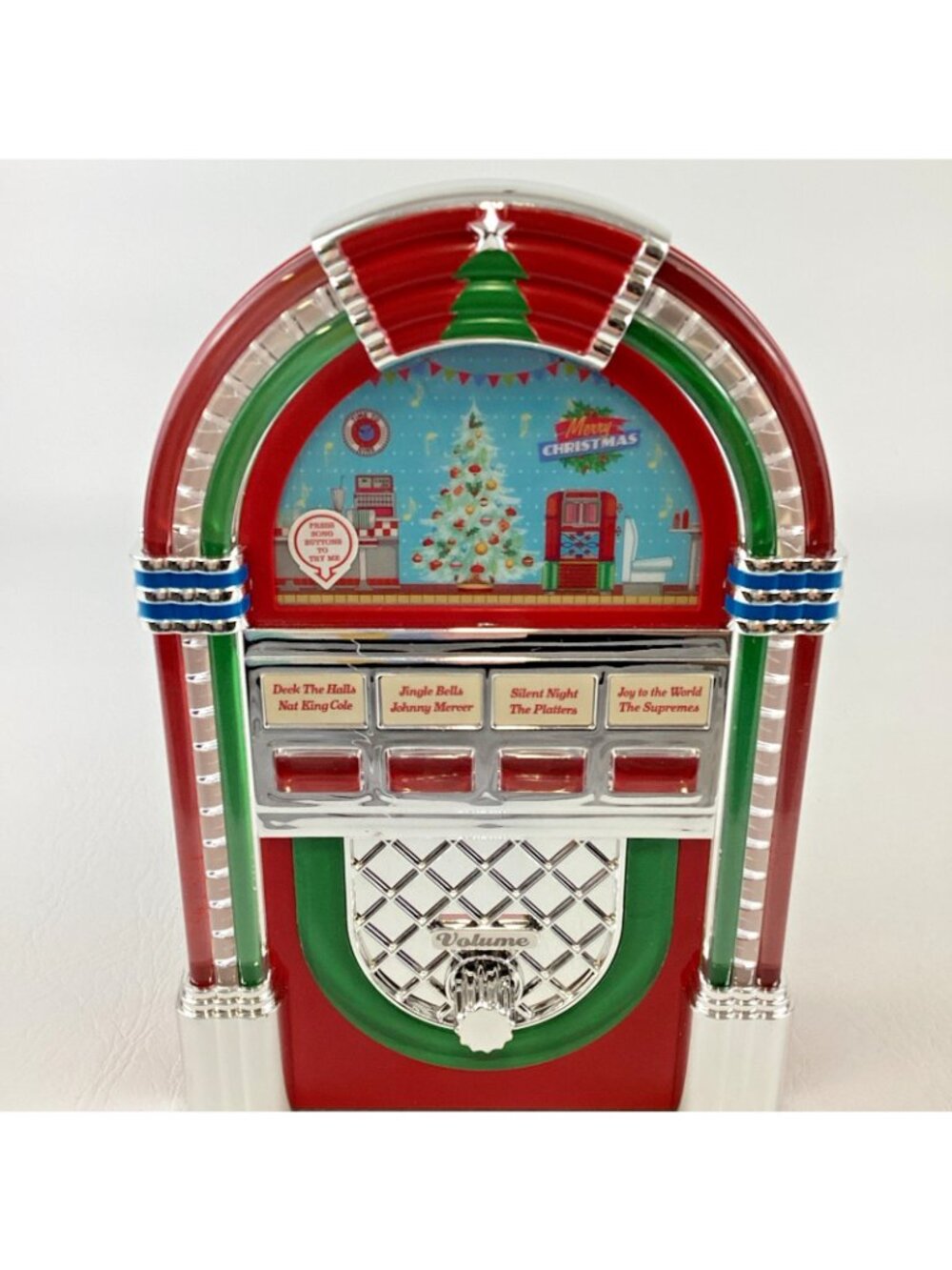 Mr. Christmas Jukebox Vintage Diner Inspired Holiday Music Plays 4 Songs 2023 - Picture 2 of 6